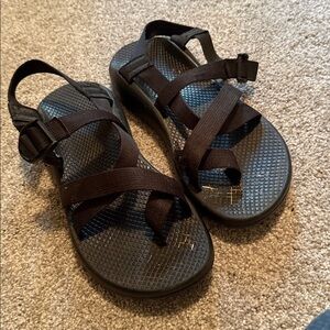 Chaco Black Strappy Sandals